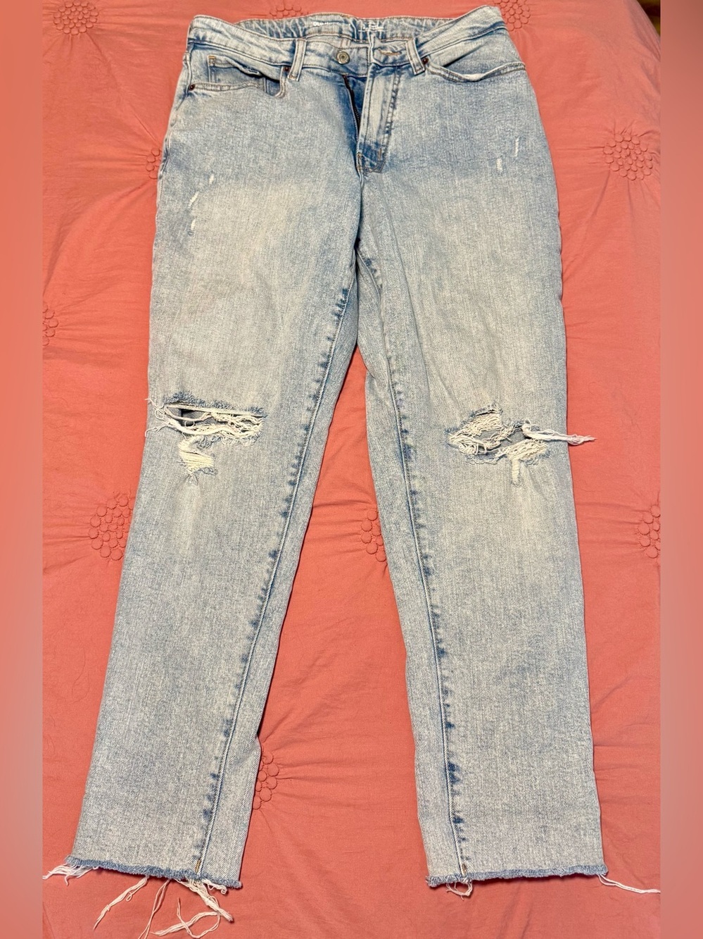 Old Navy High-Rise Curvy O.G straight leg denim